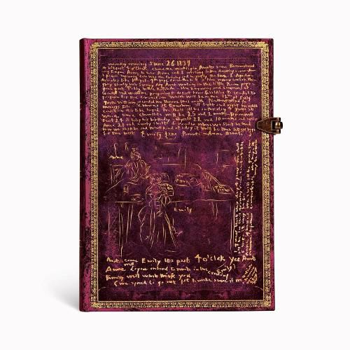 Cover image for Paperblanks Hardcover the Bronte Sisters MIDI Unlined