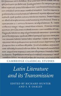 Cover image for Latin Literature and its Transmission