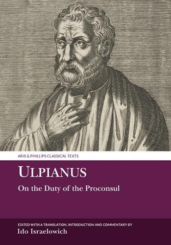 Cover image for Ulpianus: On the Duty of the Proconsul