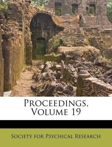 Cover image for Proceedings, Volume 19