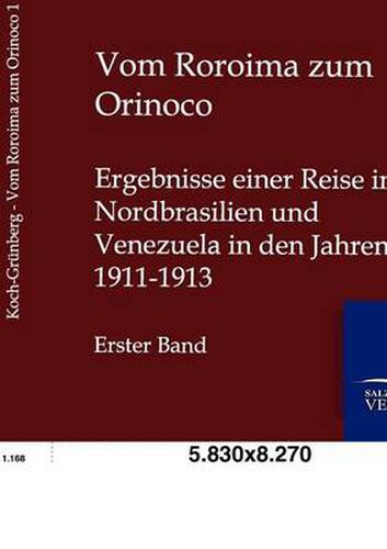 Cover image for Vom Roroima zum Orinico