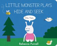 Cover image for Little Monster Plays Hide and Seek
