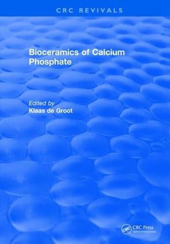 Cover image for Bioceramics of Calcium Phosphate