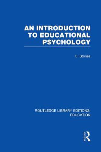 Cover image for An Introduction to Educational Psychology