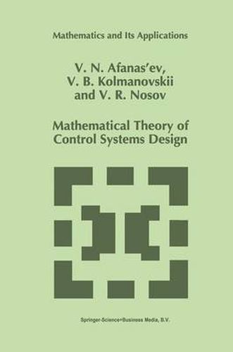 Cover image for Mathematical Theory of Control Systems Design