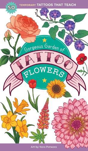 Cover image for Gorgeous Garden of Tattoo Flowers