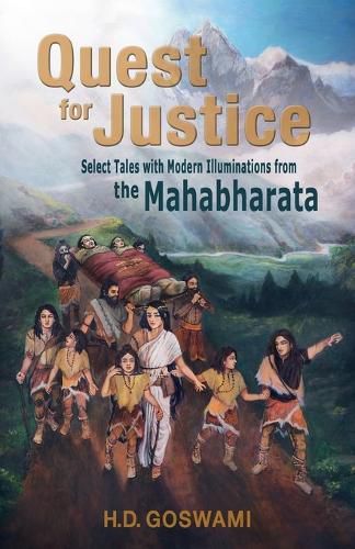 Cover image for Quest for Justice: Select Tales with Modern Illuminations from the Mahabharata