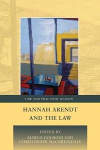Cover image for Hannah Arendt and the Law