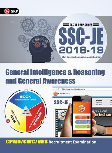 Cover image for Ssc Je (Cpwd/CWC/Mes) General Intelligence & Reasoning and General Awareness for Junior Engineers Recruitment Examination 2018-19