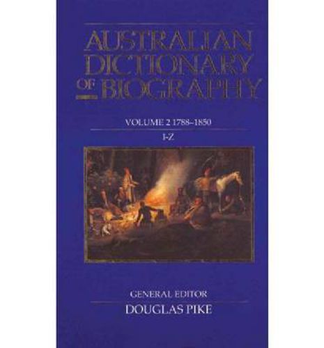 Cover image for Australian Dictionary of Biography V2