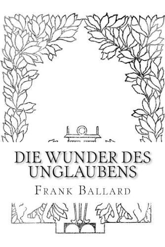 Cover image for Die Wunder des Unglaubens