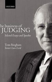 Cover image for The Business of Judging: Selected Essays and Speeches
