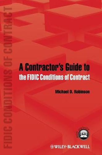 Cover image for A Contractor's Guide to the FIDIC Conditions of Contract