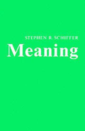 Cover image for Meaning