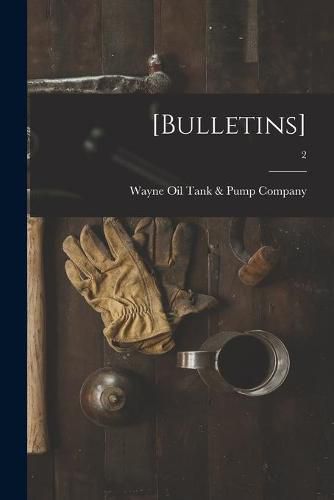 Cover image for [Bulletins]; 2