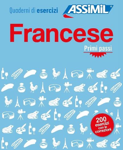 Cover image for Quaderno di esercizi FRANCESE primi passi: Cahier d'excercices Francais pour Italiens debutants