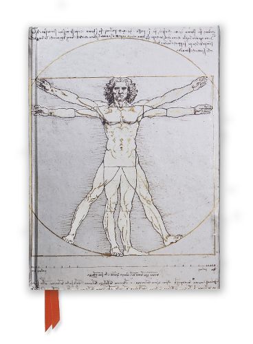 Cover image for Foiled Journal: Vitruvian Man