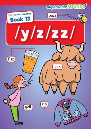 Cover image for Red Sound Practice Book 13 /Y/Z/Zz