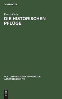 Cover image for Die historischen Pfluge