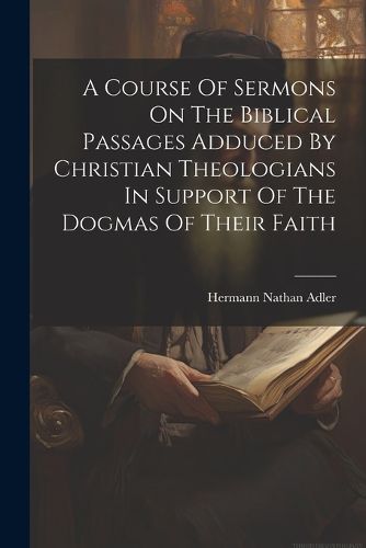 Cover image for A Course Of Sermons On The Biblical Passages Adduced By Christian Theologians In Support Of The Dogmas Of Their Faith