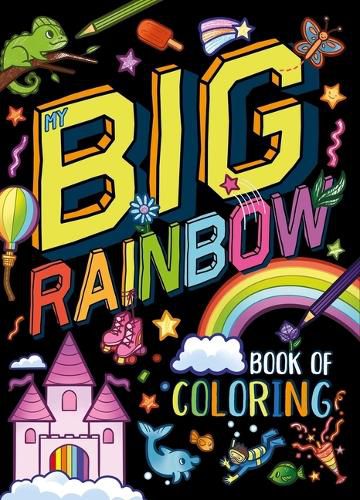 Cover image for My My Big Rainbow Book of Coloring