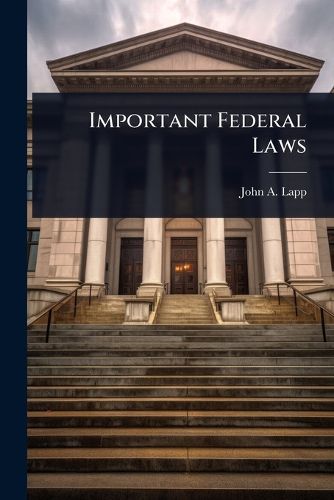 Cover image for Important Federal Laws