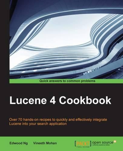 Cover image for Lucene 4 Cookbook