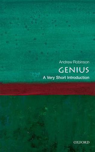 Cover image for Genius: A Very Short Introduction