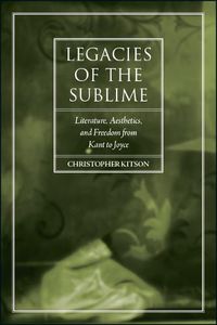 Cover image for Legacies of the Sublime: Literature, Aesthetics, and Freedom from Kant to Joyce