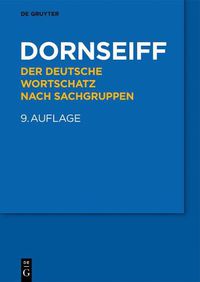 Cover image for Der Deutsche Wortschatz Nach Sachgruppen