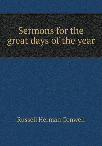 Cover image for Sermons for the great days of the year