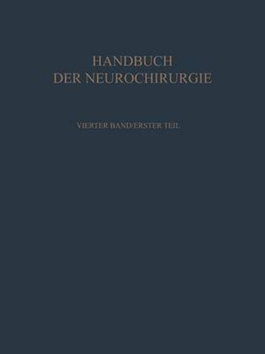 Cover image for Klinik und Behandlung der Raumbeengenden Intrakraniellen Prozesse I