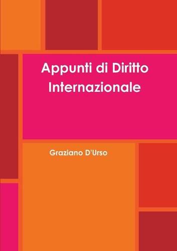 Cover image for Appunti di Diritto Internazionale