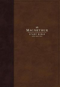 Cover image for NKJV, MacArthur Study Bible, 2nd Edition, Leathersoft, Brown, Comfort Print: Unleashing God's Truth One Verse at a Time