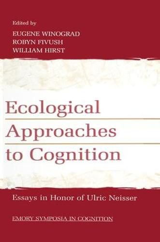 Cover image for Ecological Approaches to Cognition: Essays in Honor of Ulric Neisser