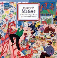 Cover image for Dinner with Matisse: A Dinner Date Jigsaw Puzzle (1000 pieces)