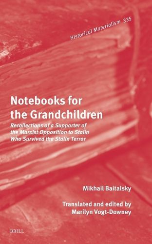 Cover image for Notebooks for the Grandchildren