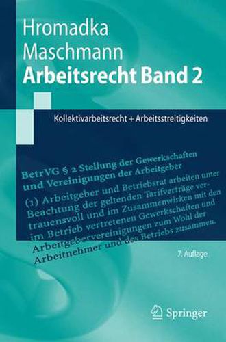 Cover image for Arbeitsrecht Band 2: Kollektivarbeitsrecht + Arbeitsstreitigkeiten