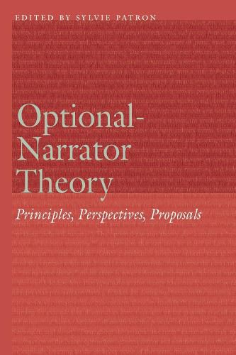 Cover image for Optional-Narrator Theory: Principles, Perspectives, Proposals