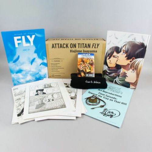 Cover image for Attack on Titan 35: FLY Collector's Box Set