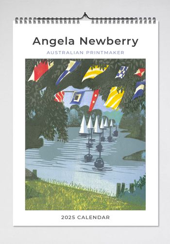 Angela Newberry 2025 Wall Calendar