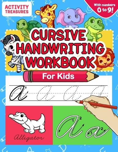 Cover image for Cursive Handwriting Workbook for Kids