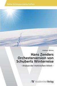 Cover image for Hans Zenders Orchesterversion von Schuberts Winterreise