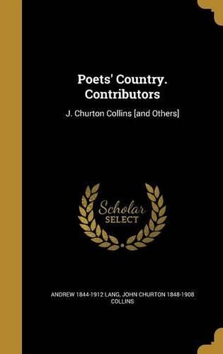 Cover image for Poets' Country. Contributors