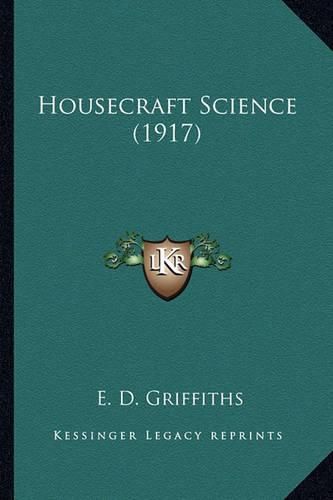 Cover image for Housecraft Science (1917)