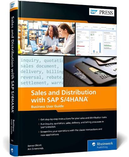 Cover image for Sales and Distribution with SAP S/4HANA: Business User Guide