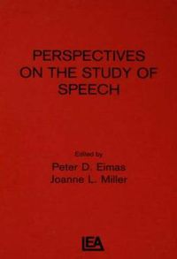 Cover image for Perspectives on the Study of Speech