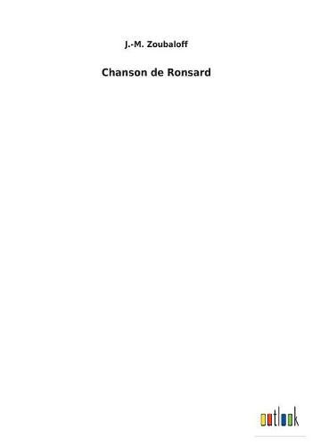 Chanson de Ronsard