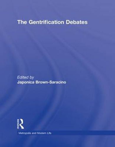 Cover image for The Gentrification Debates: A Reader