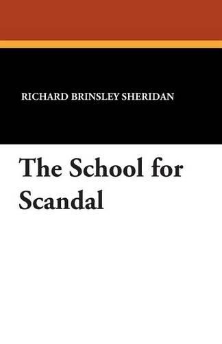 Cover image for The School for Scandal